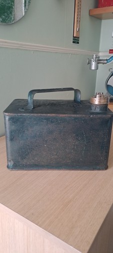 Vintage black gallon - gallon, petrol