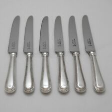 BEAD Design GEORGE BUTLER HEIRLOOM ** Silver Service Cutlery Six Table Knives