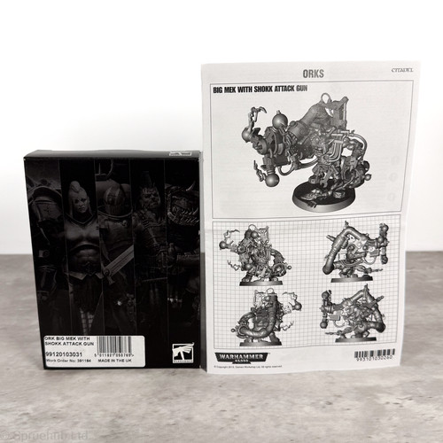 Orks big mek - orks:, shokk