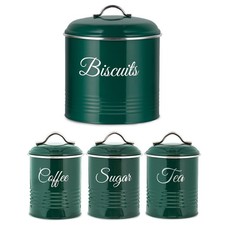 Retro Canister Set With