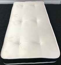 eXtreme Comfort Tufted B&W 7" Memory Foam Spring Mattress for Single/Bunk Bed