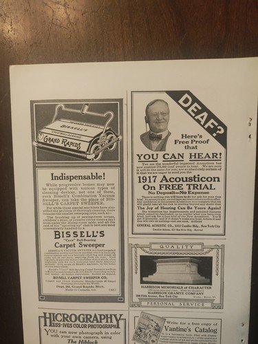1917 bissell carpet - 1917, sweeper