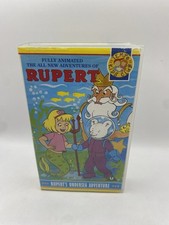 Rupert: Rupert's Undersea Adventure VHS Video Cassette Tape PAL