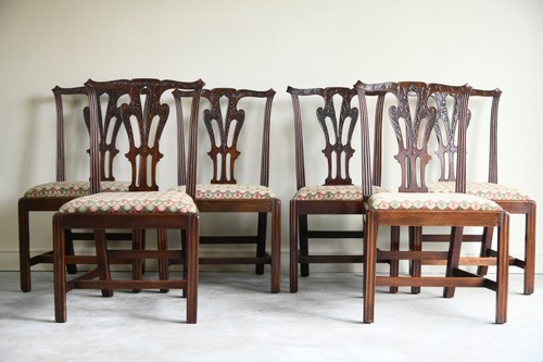 Mahogany chippendale style - 6,