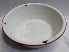 Vintage  Enamelware Basin Wash