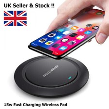 Fast Charging Wireless Charger Mobile Phone Charging Pad   UK SELLER !!