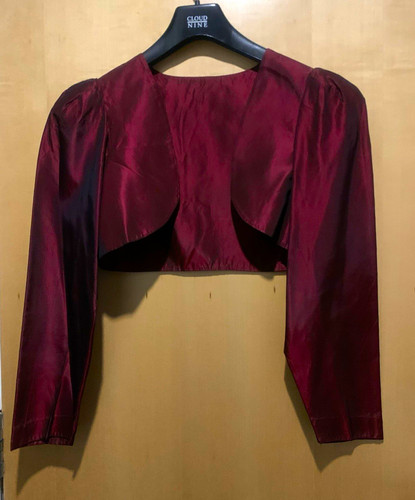 Bespoke wine burgundy taffeta - burgundy,