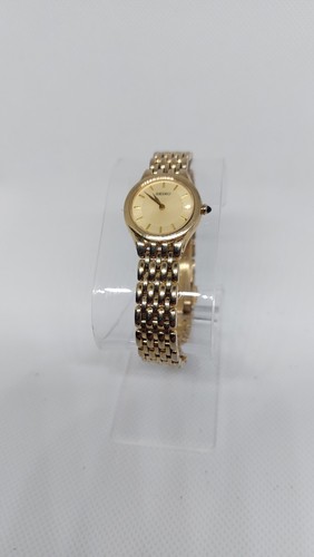 Seiko vintage ladies gold tone - seiko,