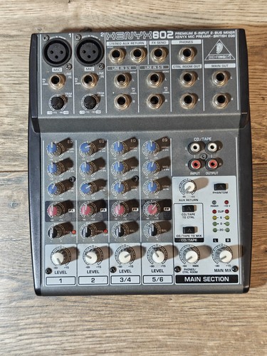 Behringer xenyx q802usb - behringer,