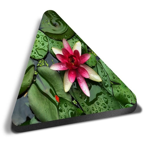 Triangle mdf magnets pink - triangle,