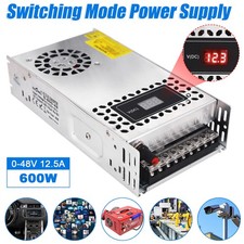 AC 110V/220V to DC 0-48V 12.5A