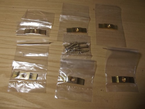 Brass turn buttons - turn, for