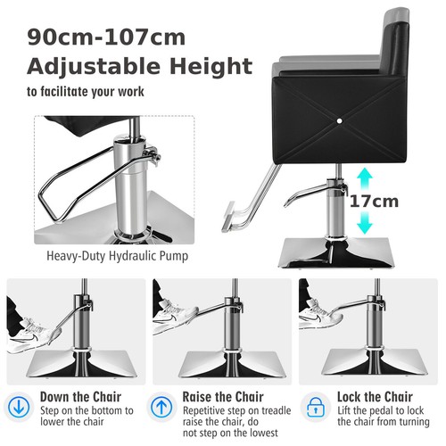 Salon barber chair height - salon,