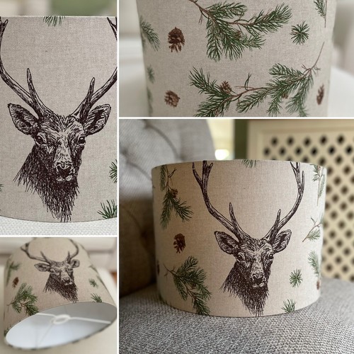 Stag pine trees lamp - pine,