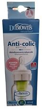 60ml Dr Brown's Preemie Flow Anti Colic Premature Baby Bottle - SALE