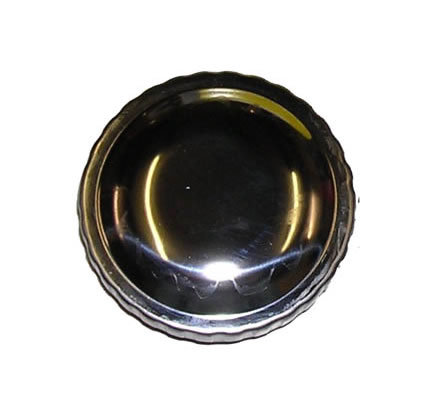 Gas cap 38mm - cap, chrome