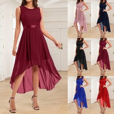 Women Lace Chiffon Evening