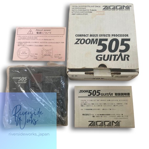 Zoom 505 guitar - zoom, multi-effects