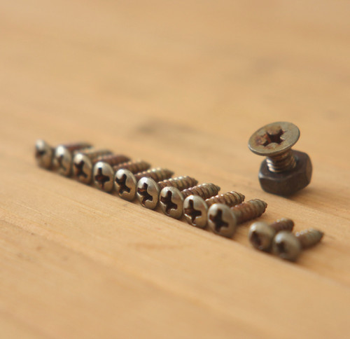Relic pickguard screws - pickguard,