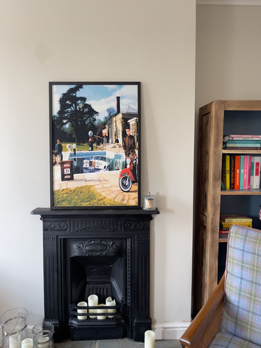 Oasis fine art print - fine, be