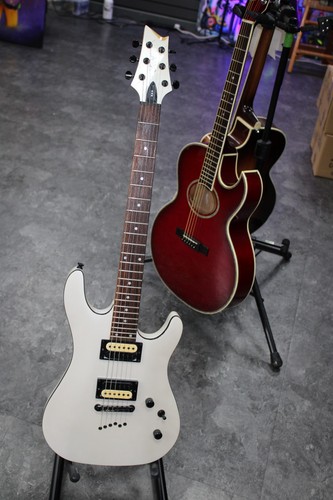 Cort kx5 carved top electric - cort,