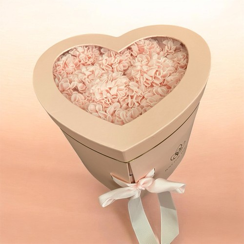 Pink heart shaped cardboard - shaped,