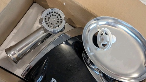 Electric meat grinder mincer - meat,
