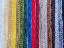 13mm SILKY CHAIN BRAID Gimp Trim Upholstery Furnishing DISCOUNTS for 5m/10m/50m