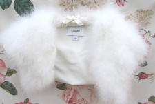 Ivory White Soft FEATHER Fur