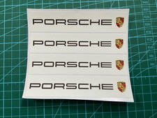 4x Porsche with Badge