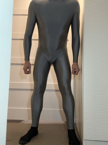 Full body zentai rear zip - body,