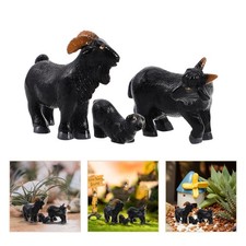  3 Pcs Tiny Sheep Mini Resin