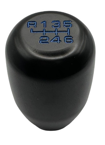 Black blue gear shift knob - black, for