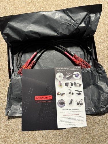 Tellurium ultra black rca - black, ii