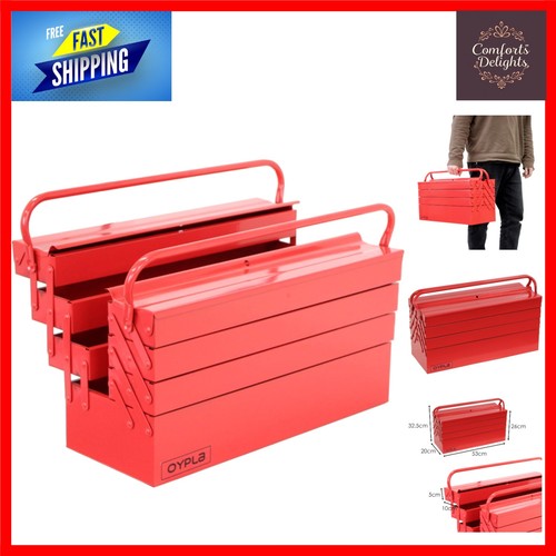 Compact red metal tool - red,