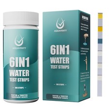 6-in-1 FISH TANK TEST STRIPS MARINE TROPICAL AQUARIUM TEST STRIPS 100pcs IN-326
