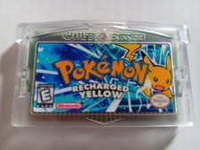 Pokémon Recharged Yellow Nintendo Gameboy Advance GBA Cartridge