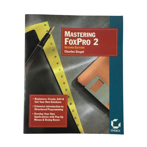 Mastering foxpro second - mastering, 2