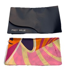 Frey Wille 100% Silk Pink Multicoloured Square Scarf **NEW** In Original Package