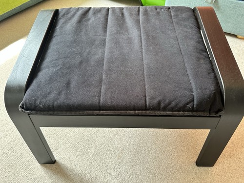 Ikea poäng footstool - footstool, black