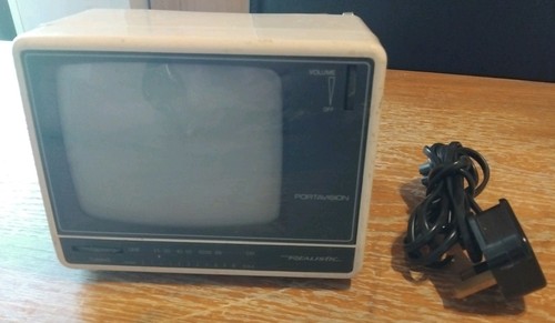 Vintage realistic portavision - vintage,