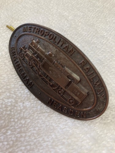 Vintage railway cap badge - railway,