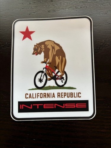 Intense bikes frame decal - bikes,