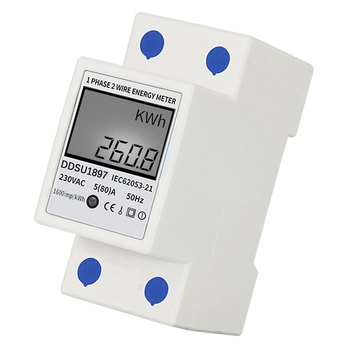 Digital electric energy meter - energy,