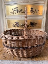 Vintage Natural Wicker Fruit