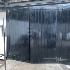 Wooden Barn Doors Pair Rustic