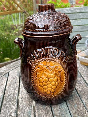 Vintage rumtopf west german - vintage,
