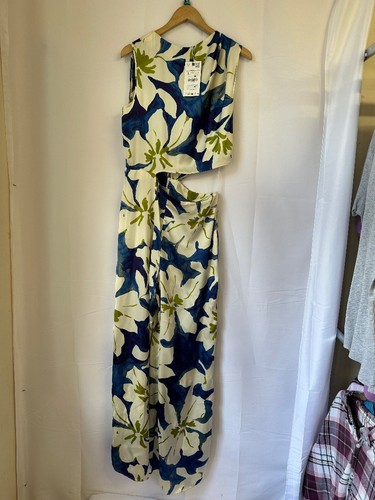 Zara floral print cutout