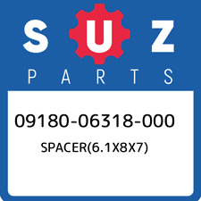 09180-06318-000 Suzuki Spacer(6.1x8x7) 0918006318000, New Genuine OEM Part