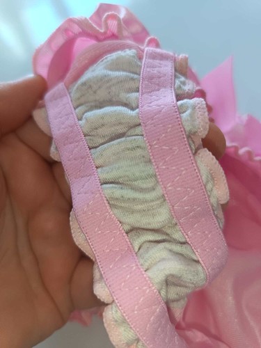 Women pink satin ruffle - pink,